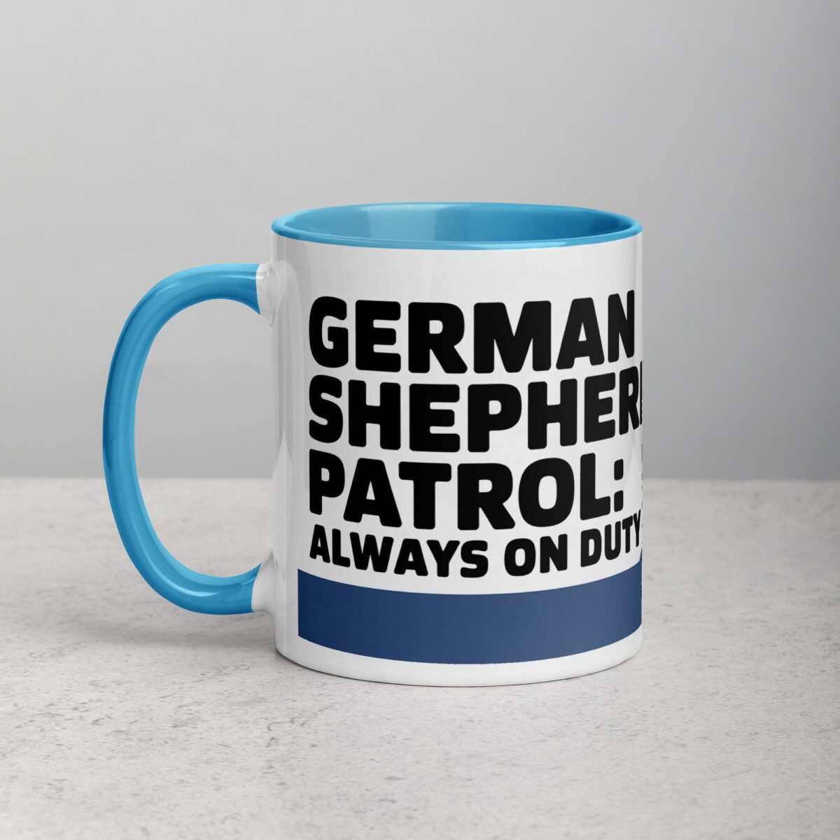 German Shepherd Patrol: Always on Duty Coffee Mug - Image 14