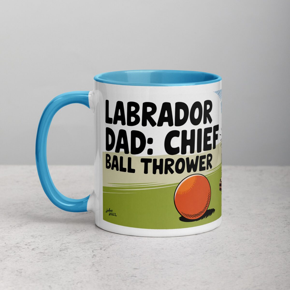 Labrador Dad: Chief Ball Thrower Coffee Mug - Image 14