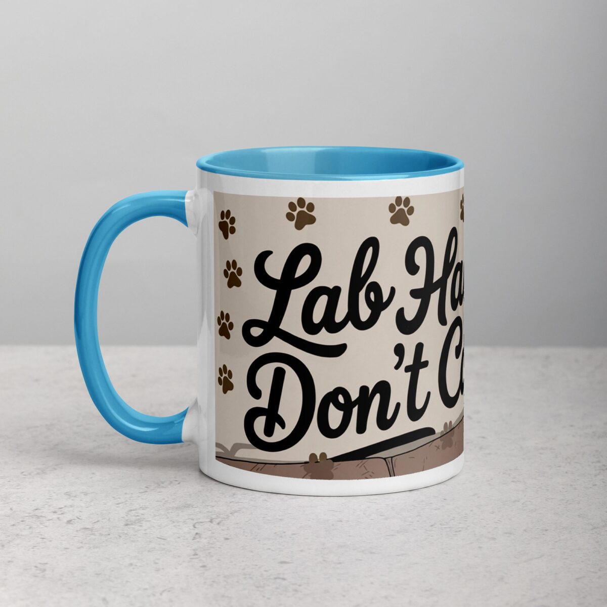 Lab Hair, Don’t Care Labrador Coffee Mug - Image 14