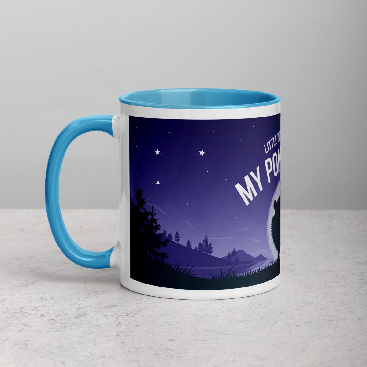 Little Dog, Big Dreams: My Pomeranian Coffee Mug - Image 14