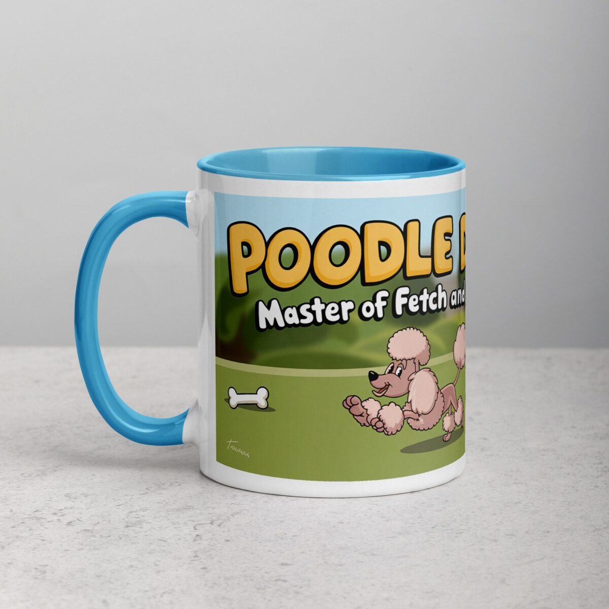 Poodle Dad: Master of Fetch and Fluff Coffee Mug - Image 14
