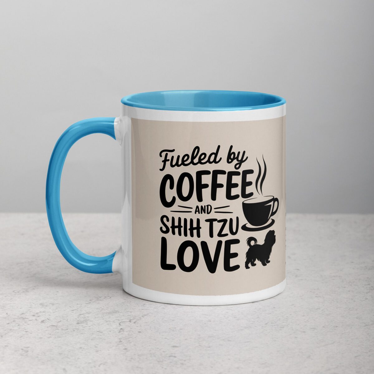 Fueled by Coffee and Shih Tzu Love Mug - Image 14