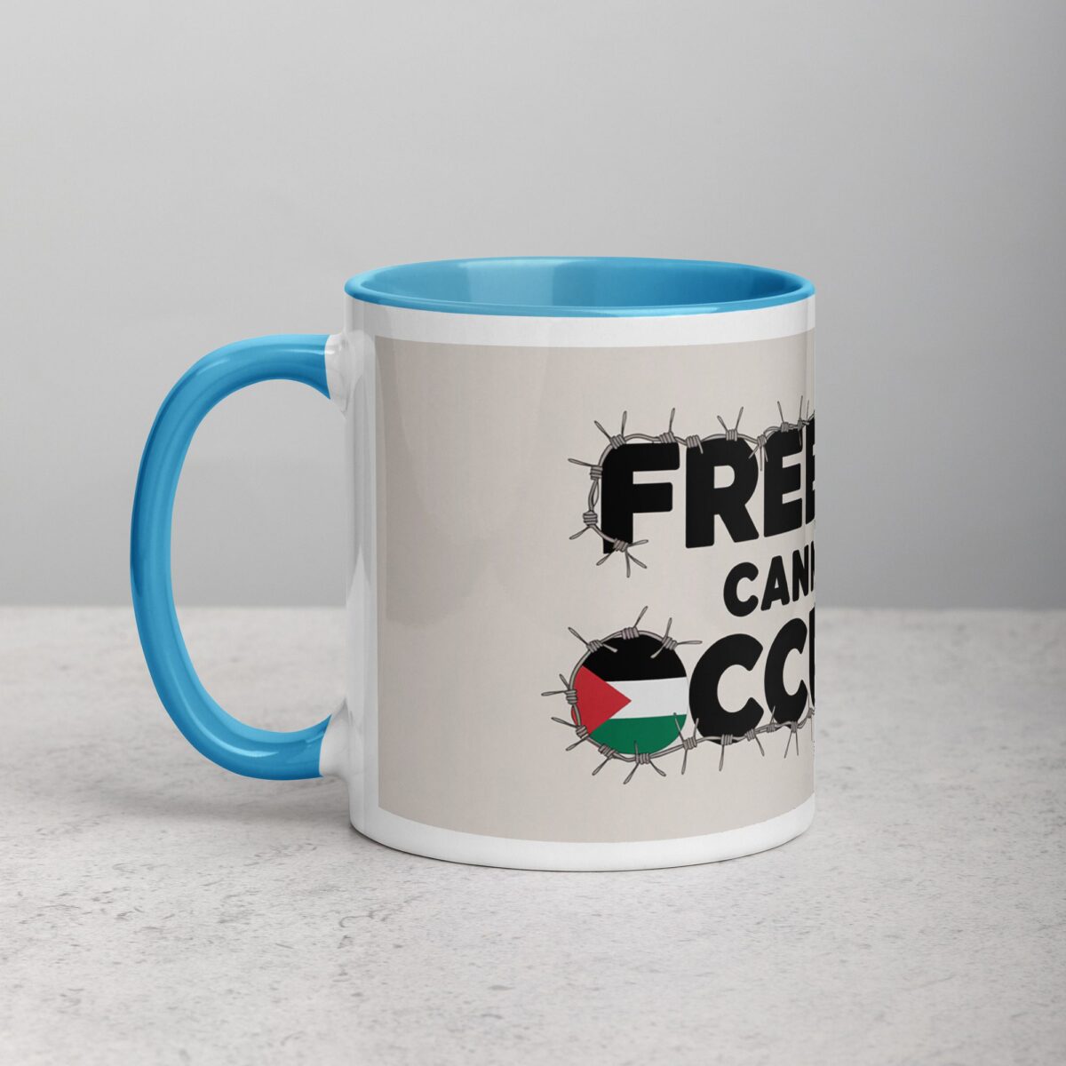 Freedom Cannot Be Occupied Palestine Mug - Image 14