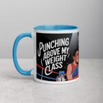 Punching Above My Weight Class Boxing Mug - Image 14