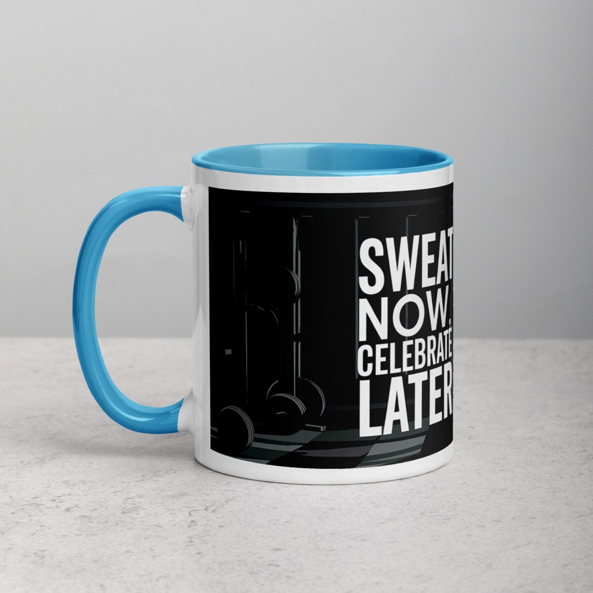 Sweat Now, Celebrate Later Boxing Mug - Image 14