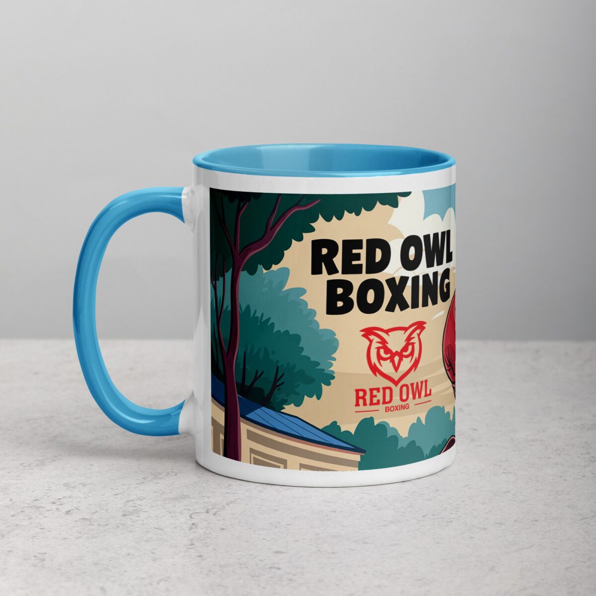 Red Owl Boxing Limited Edition Coffee Mug - Image 14