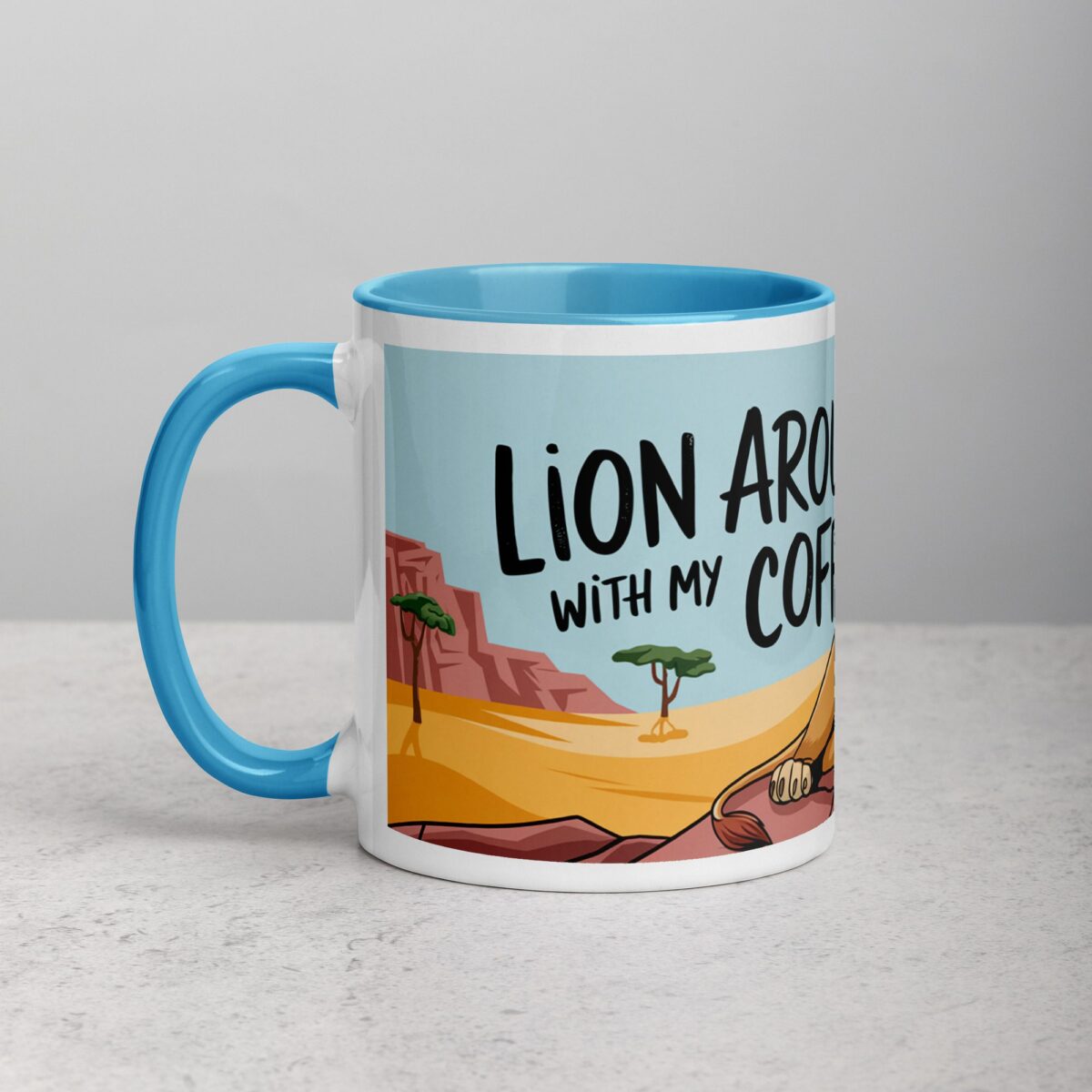 Lion Around with My Coffee Mug - Image 14