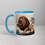 Stay Fierce, Stay Caffeinated Lion Coffee Mug - Image 14
