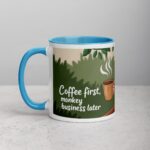 Coffee First, Monkey Business Later Mug - Image 14