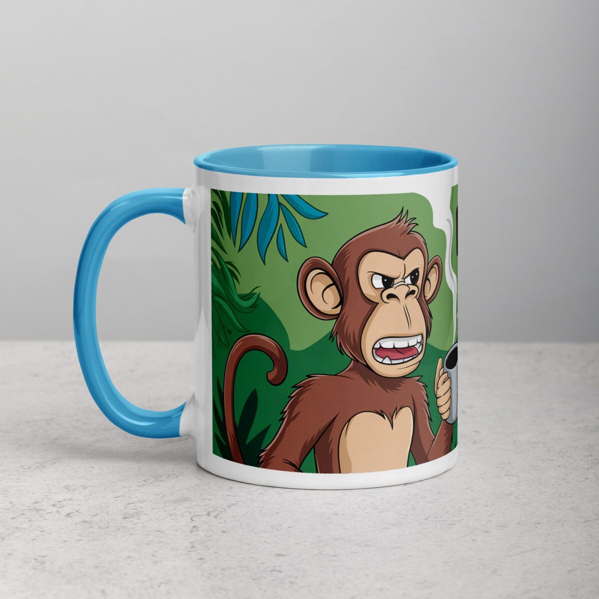 Don’t Make Me Go Ape Without Coffee Mug - Image 14