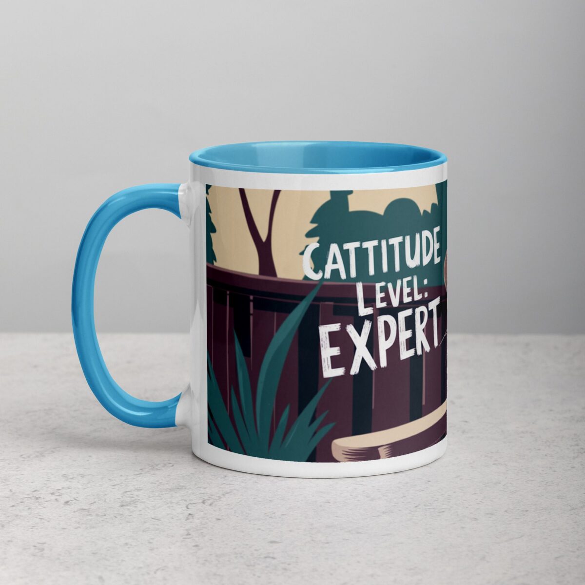 Cattitude Level: Expert Coffee Mug - Image 14