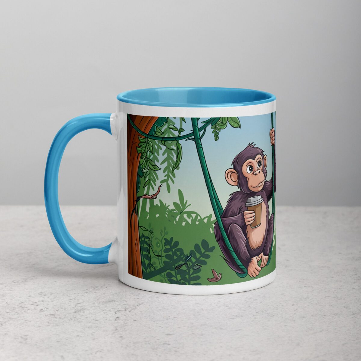 Caffeine? That’s My Daily Swing Monkey Mug - Image 14