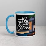 No Talkie Before Coffee Cat Mug - Image 14