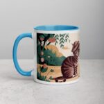 Time Spent with Cats and Coffee Is Never Wasted Mug - Image 14