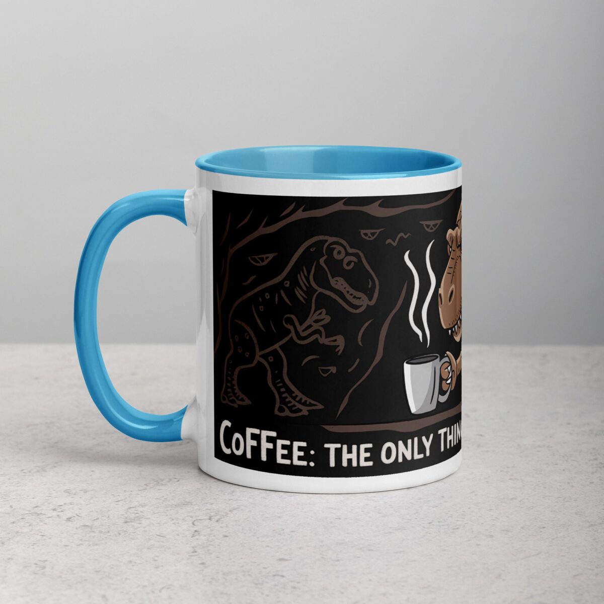 Coffee: The Only Thing Older Than Dinosaurs Mug - Image 14