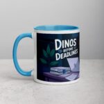 Dinos Before Deadlines Coffee Mug - Image 14