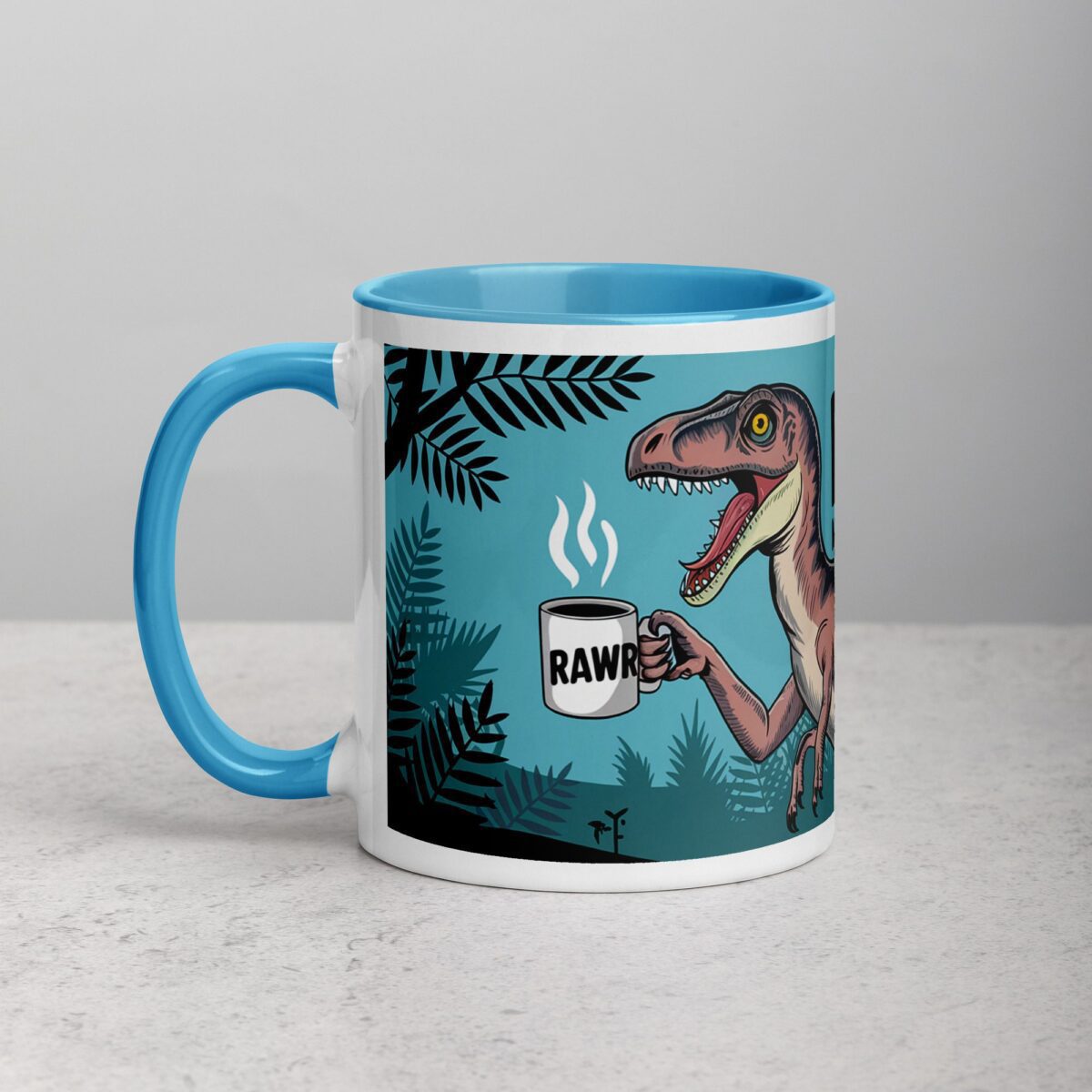 Rawr Means I Need Coffee Mug - Image 14