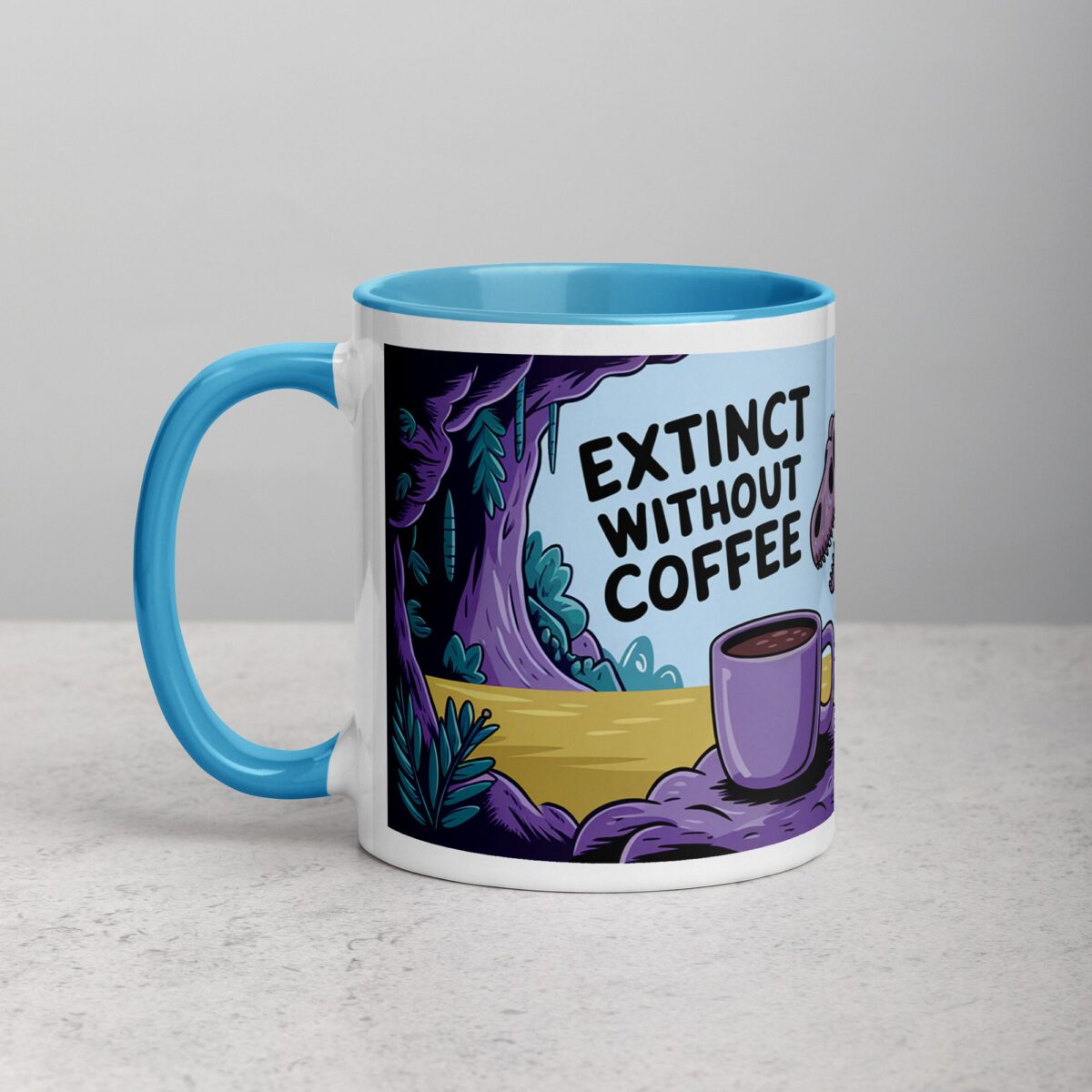 Extinct Without Coffee Mug - Image 14