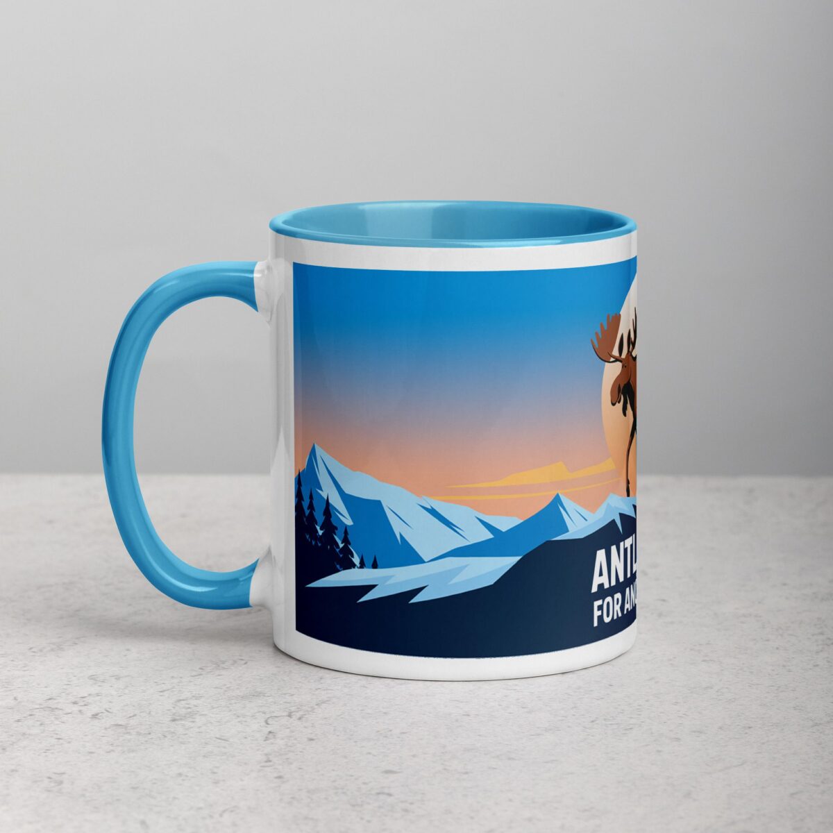 Antlers Up for Another Cup! Moose Mug - Image 14