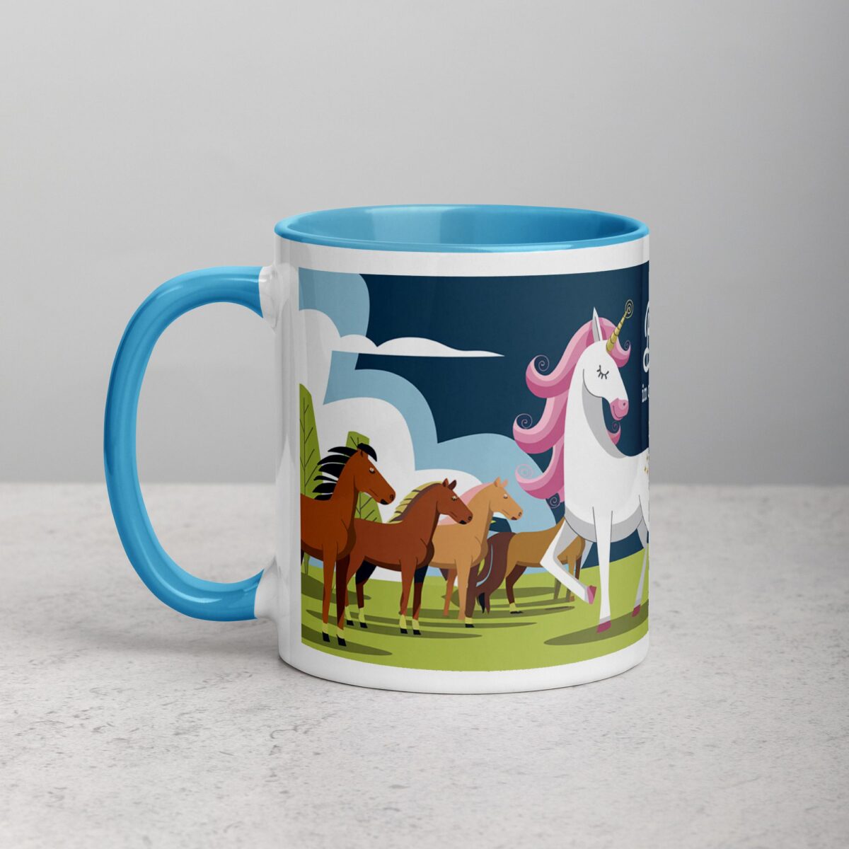 Be a Unicorn in a World Full of Horses Mug - Image 14