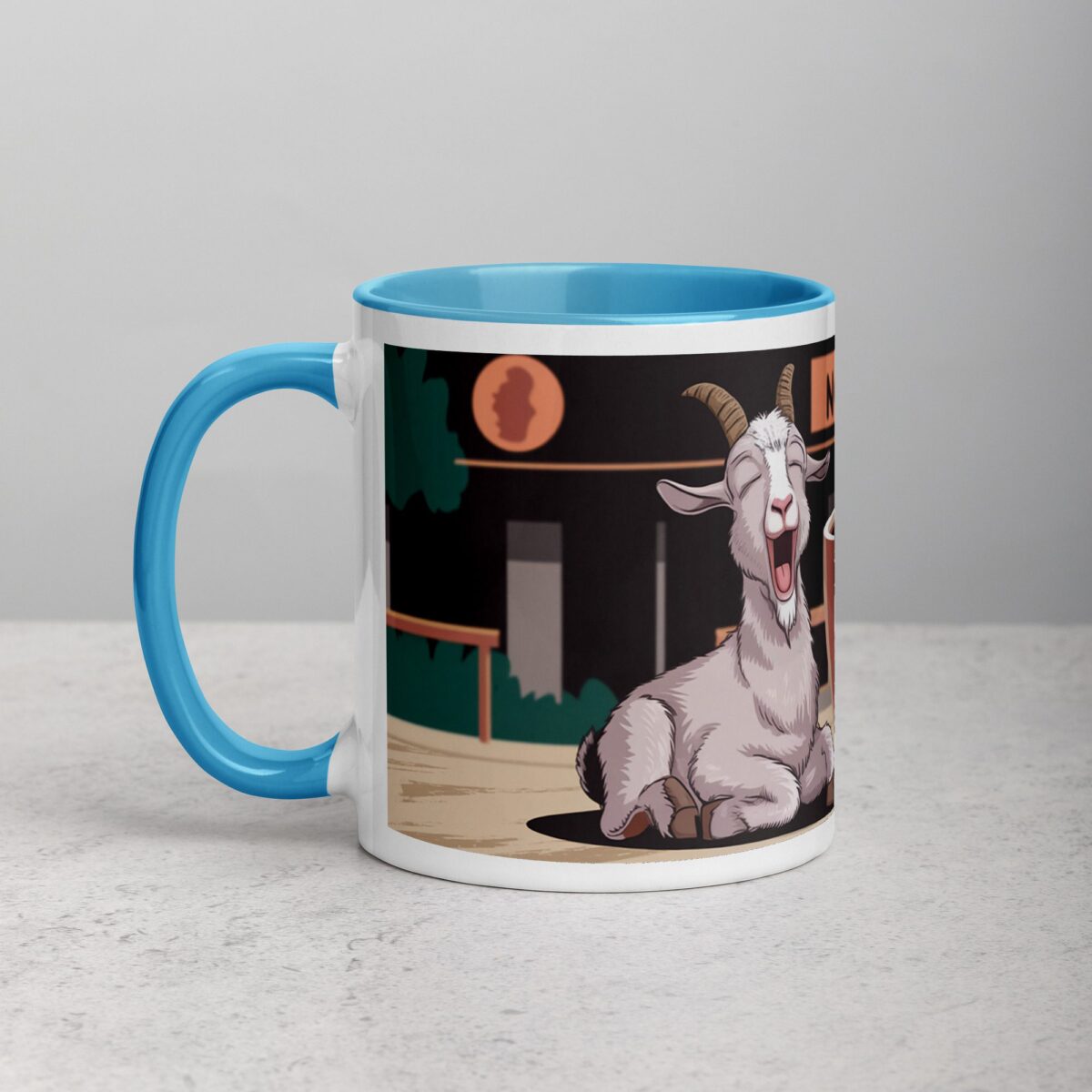 No Goat-ing Without Coffee Mug - Image 14