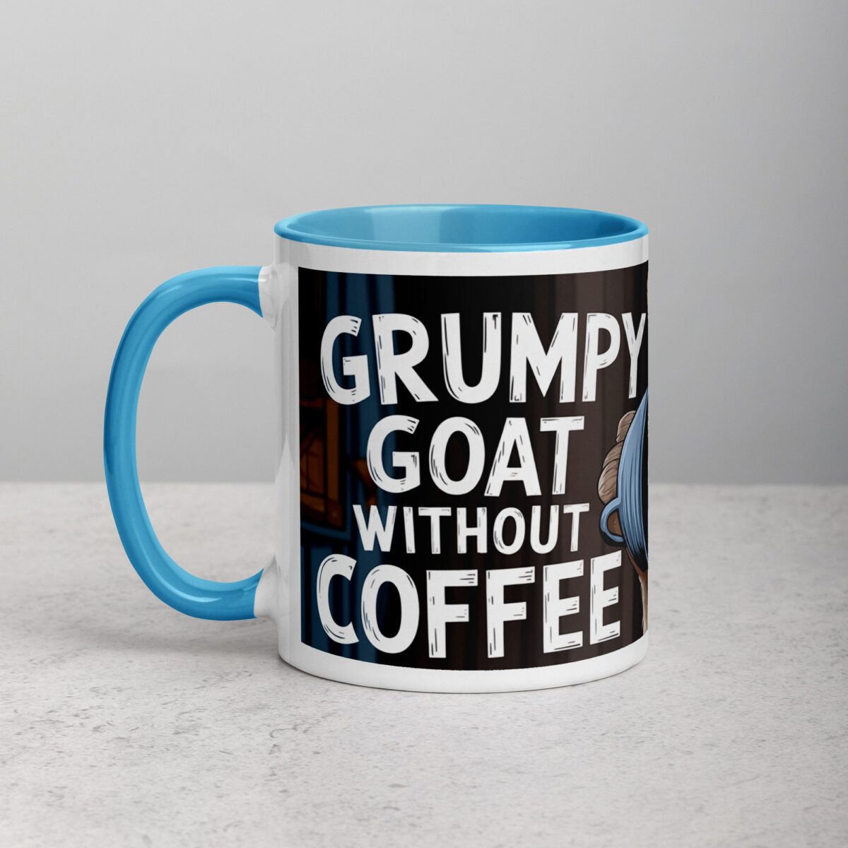 Grumpy Goat Without Coffee Mug - Image 14