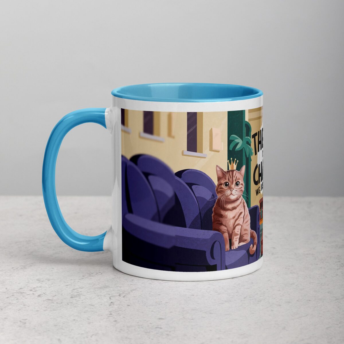 The Cat Is in Charge, We Just Live Here Mug - Image 14