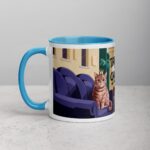 The Cat Is in Charge, We Just Live Here Mug - Image 14