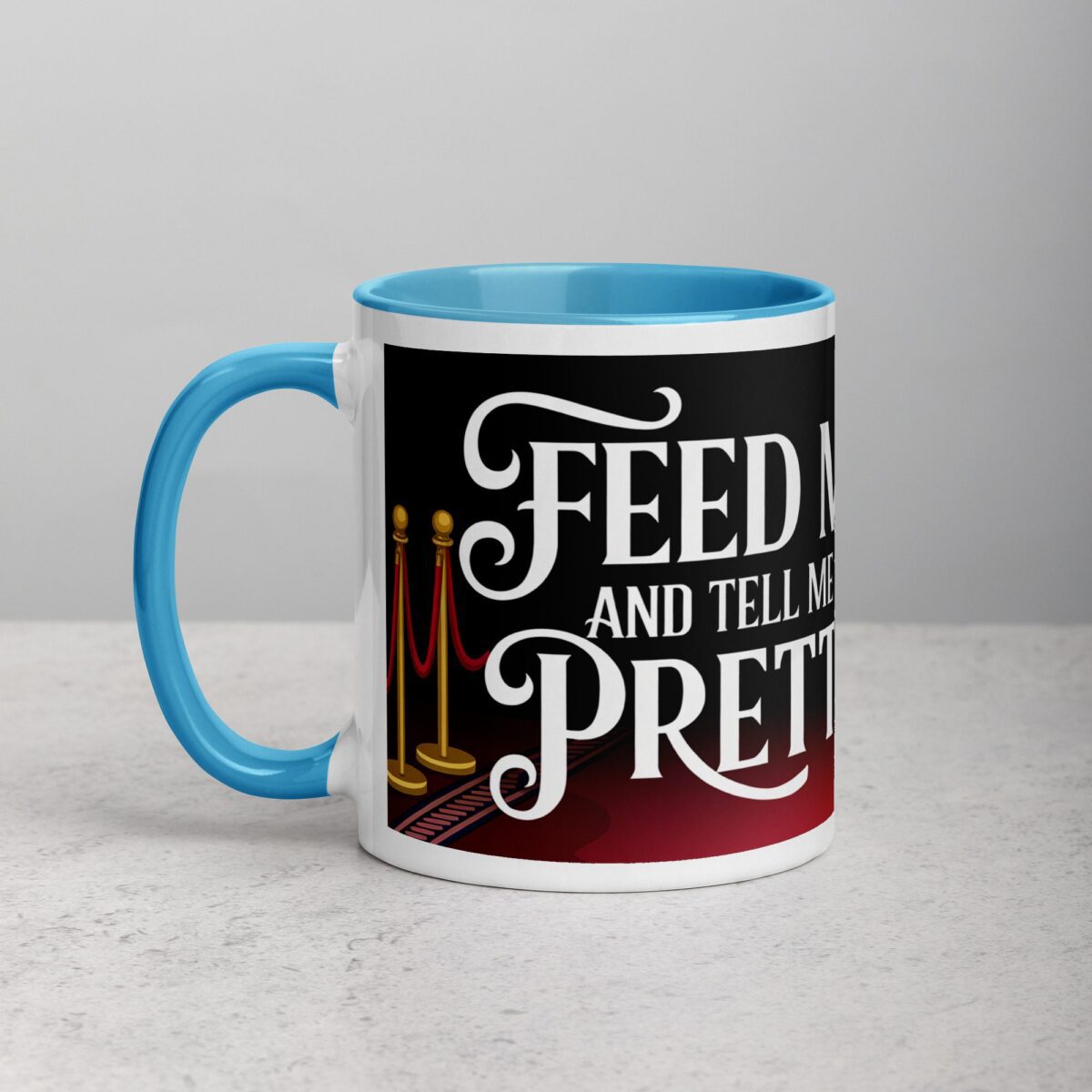 Feed Me and Tell Me I’m Pretty Cat Mug - Image 14