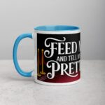 Feed Me and Tell Me I’m Pretty Cat Mug - Image 14