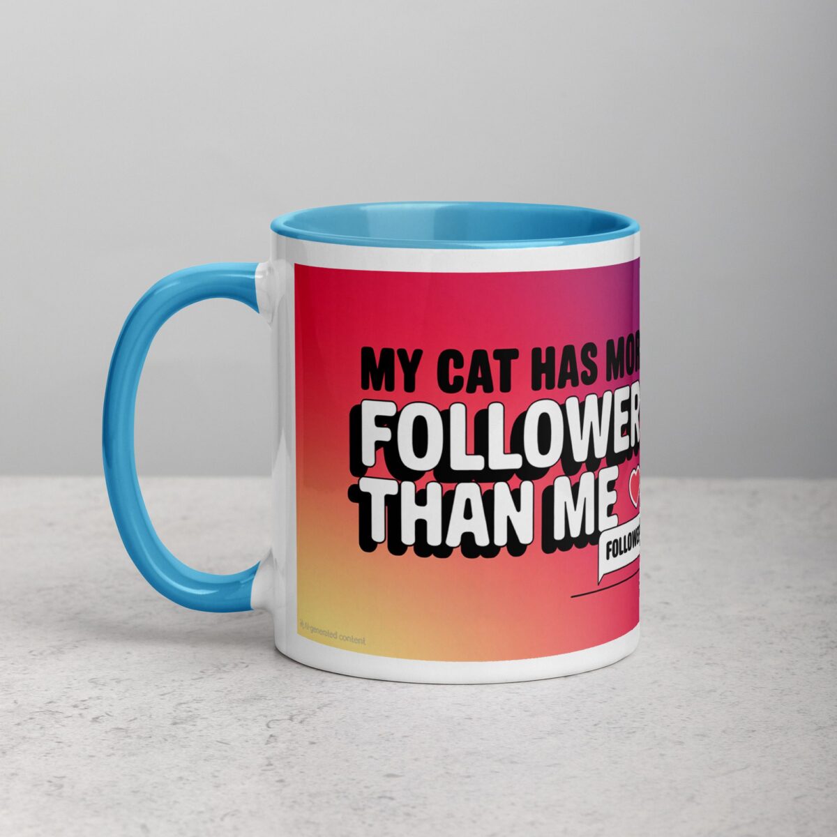 My Cat Has More Followers Than Me Coffee Mug - Image 14