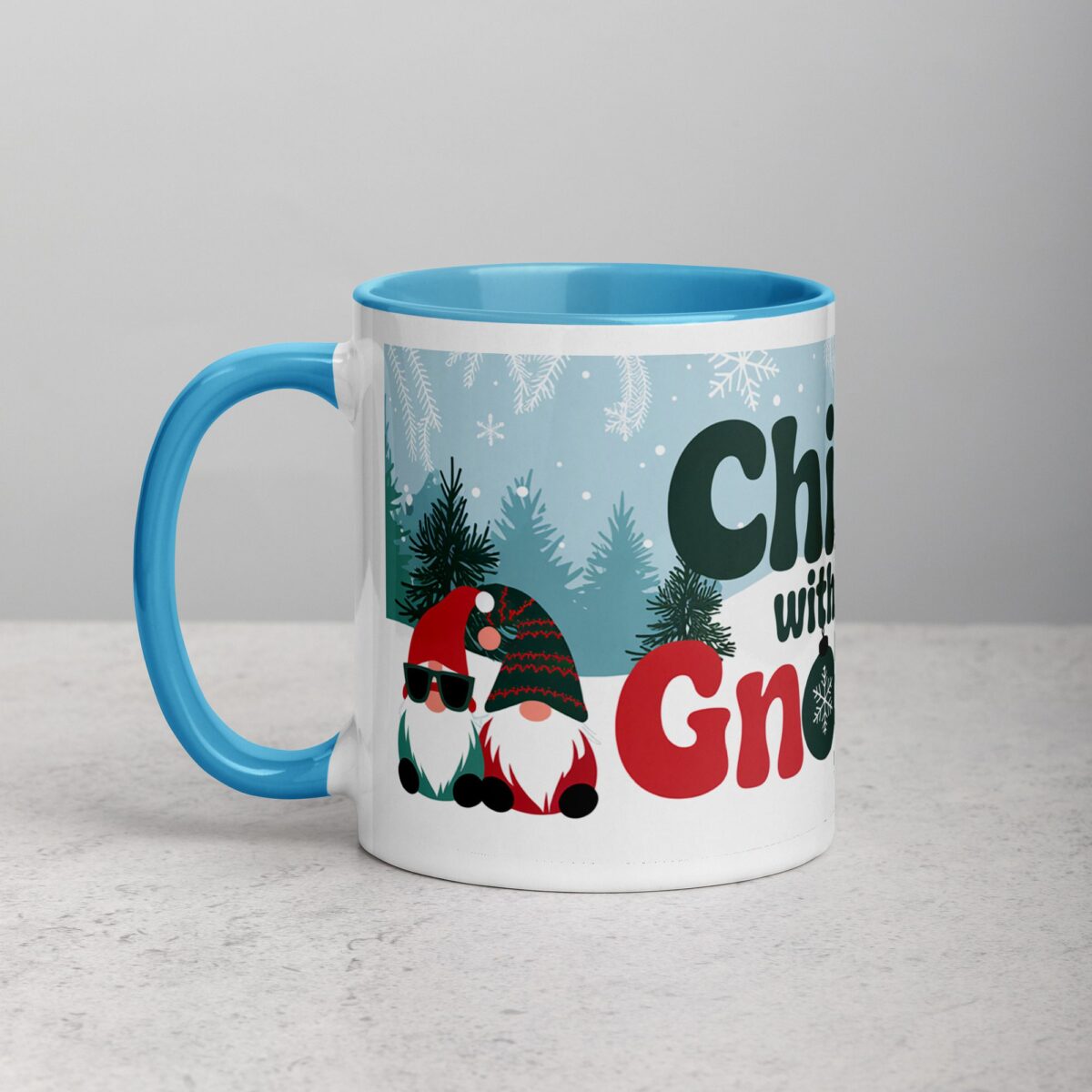 Chillin’ with My Gnomies Christmas Mug - Image 14