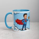 Super Dad Superhero Coffee Mug - Image 14