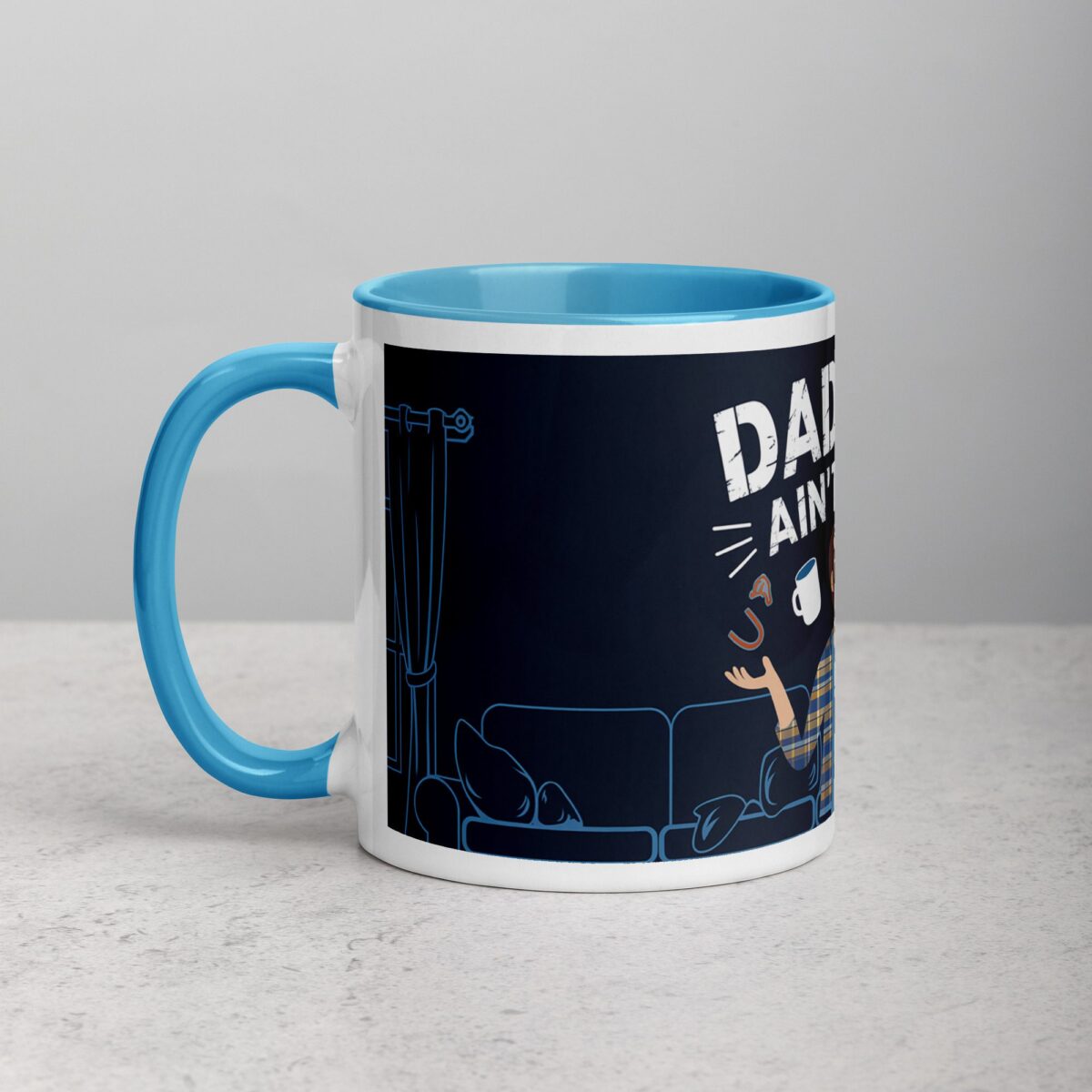 Daddin' Ain't Easy Dad Mug - Image 14