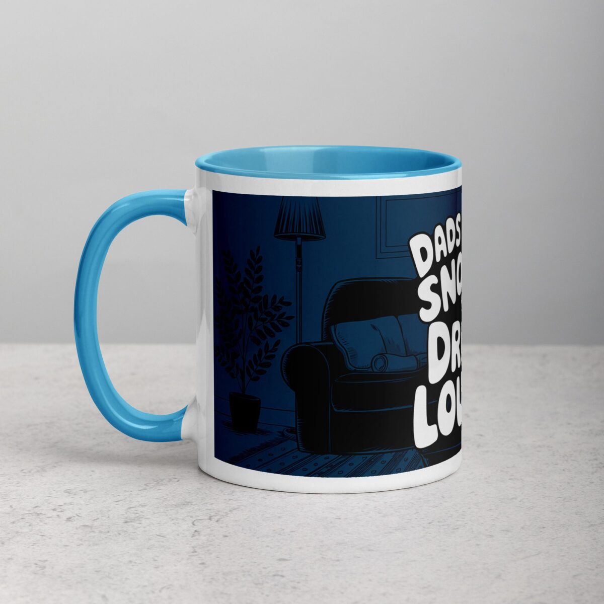 Dad's Don't Snore, We Dream Loudly Coffee Mug - Image 14
