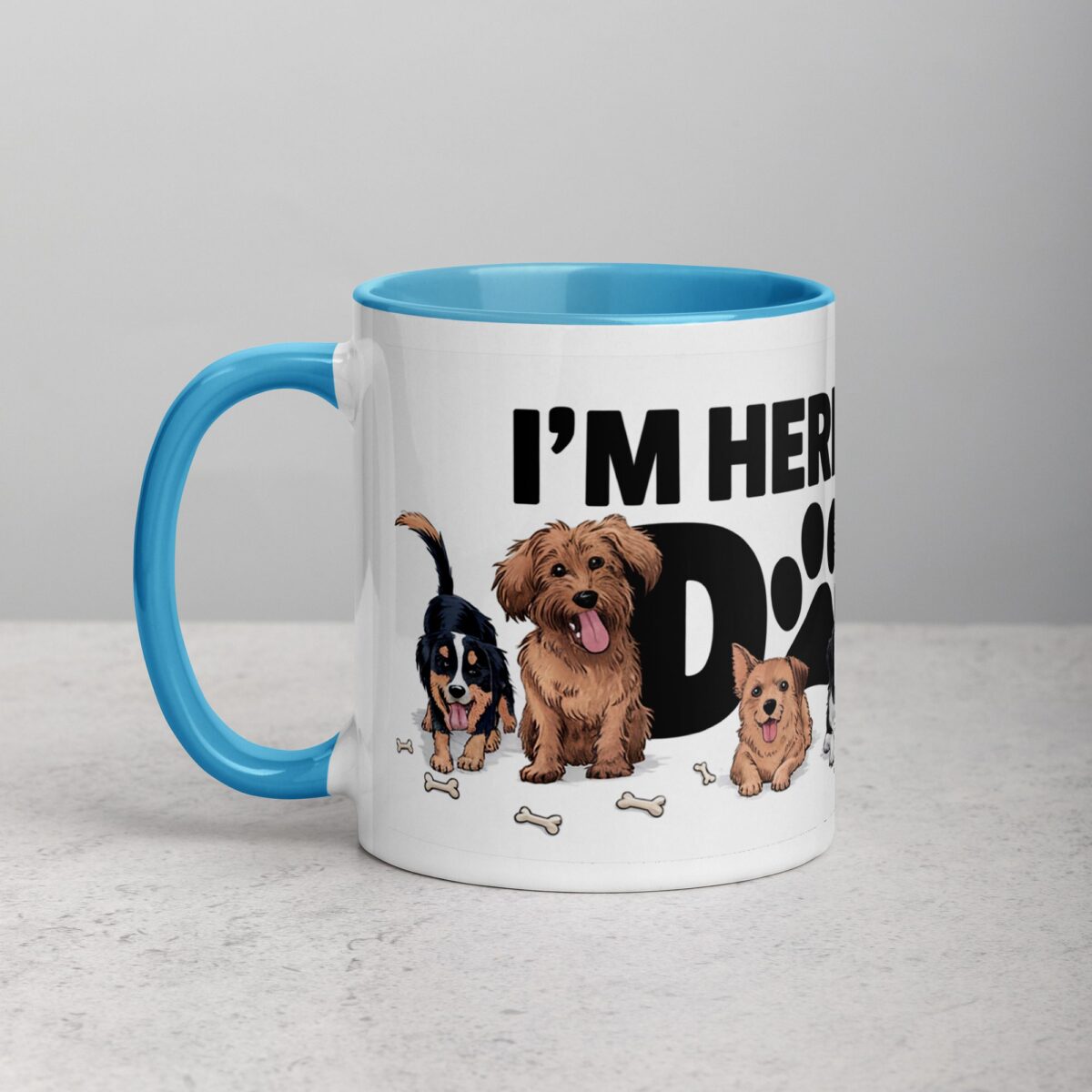 I’m Here for the Dogs Coffee Mug - Image 14