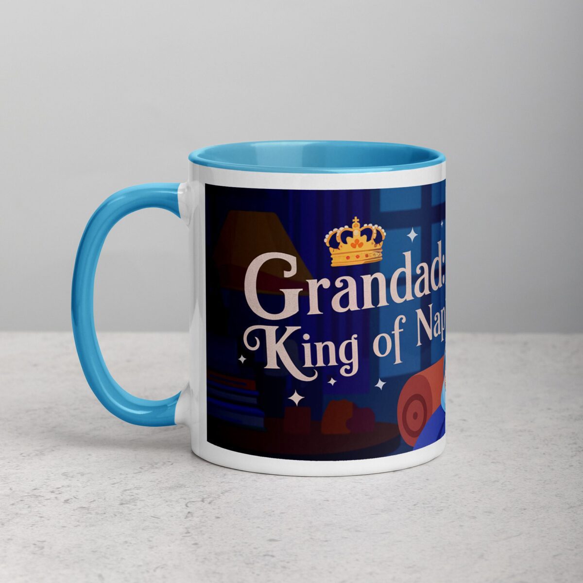 Grandad: King of Naps Coffee Mug - Image 14