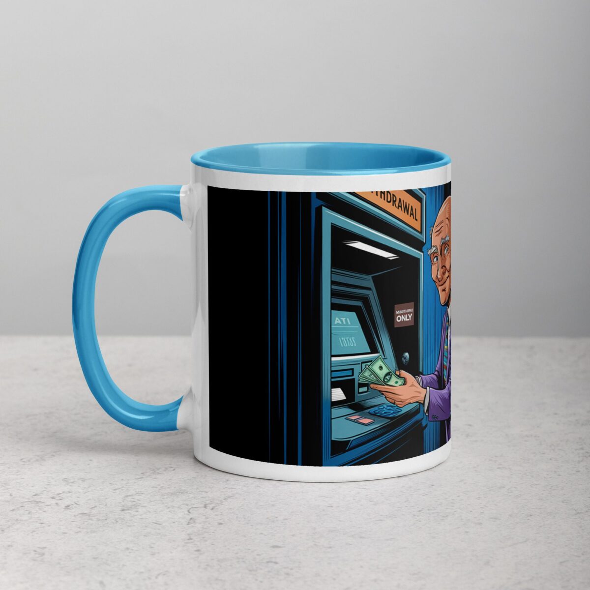 Ask Grandpa: ATM Always Talking Money Mug - Image 14