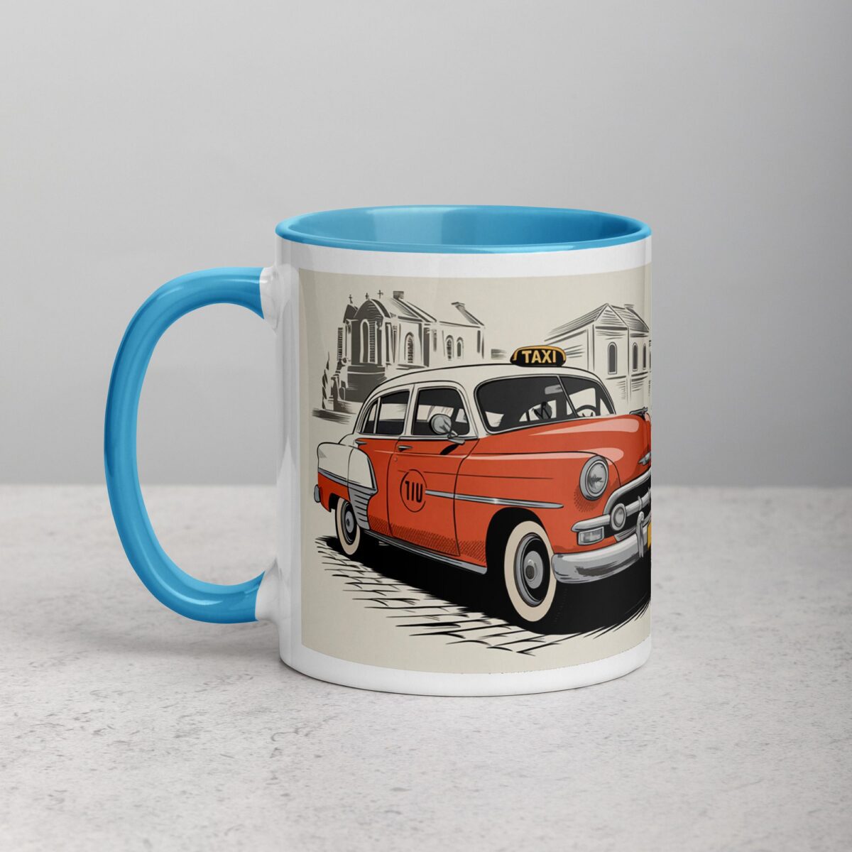 Grandpa’s Taxi Service: Free Rides, Endless Advice Mug - Image 14