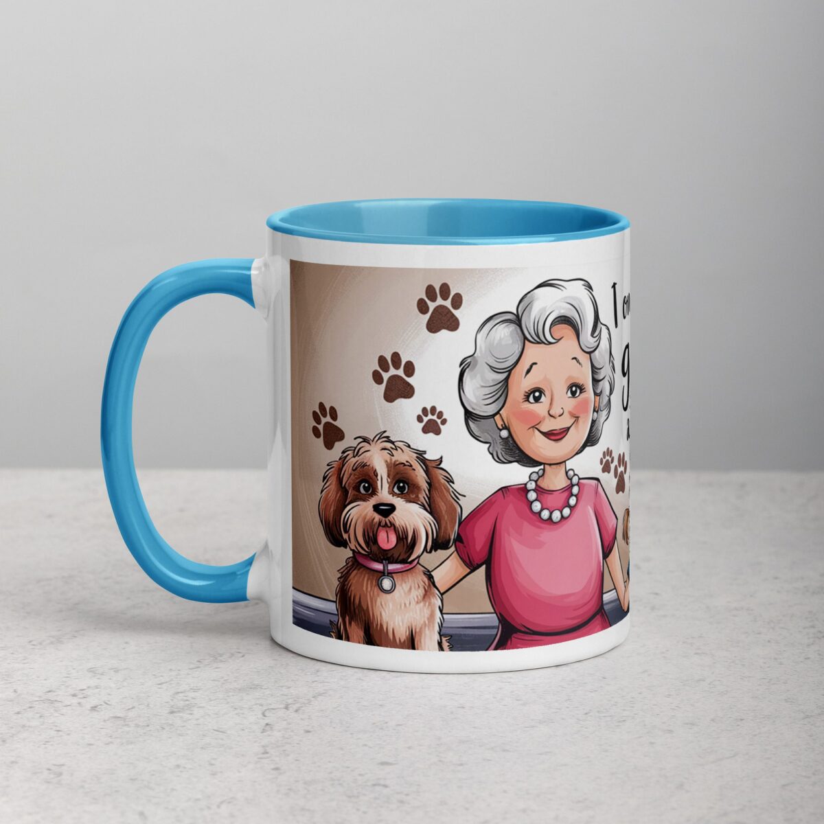 I Only Spoil Grandkids and Granddogs Coffee Mug - Image 14