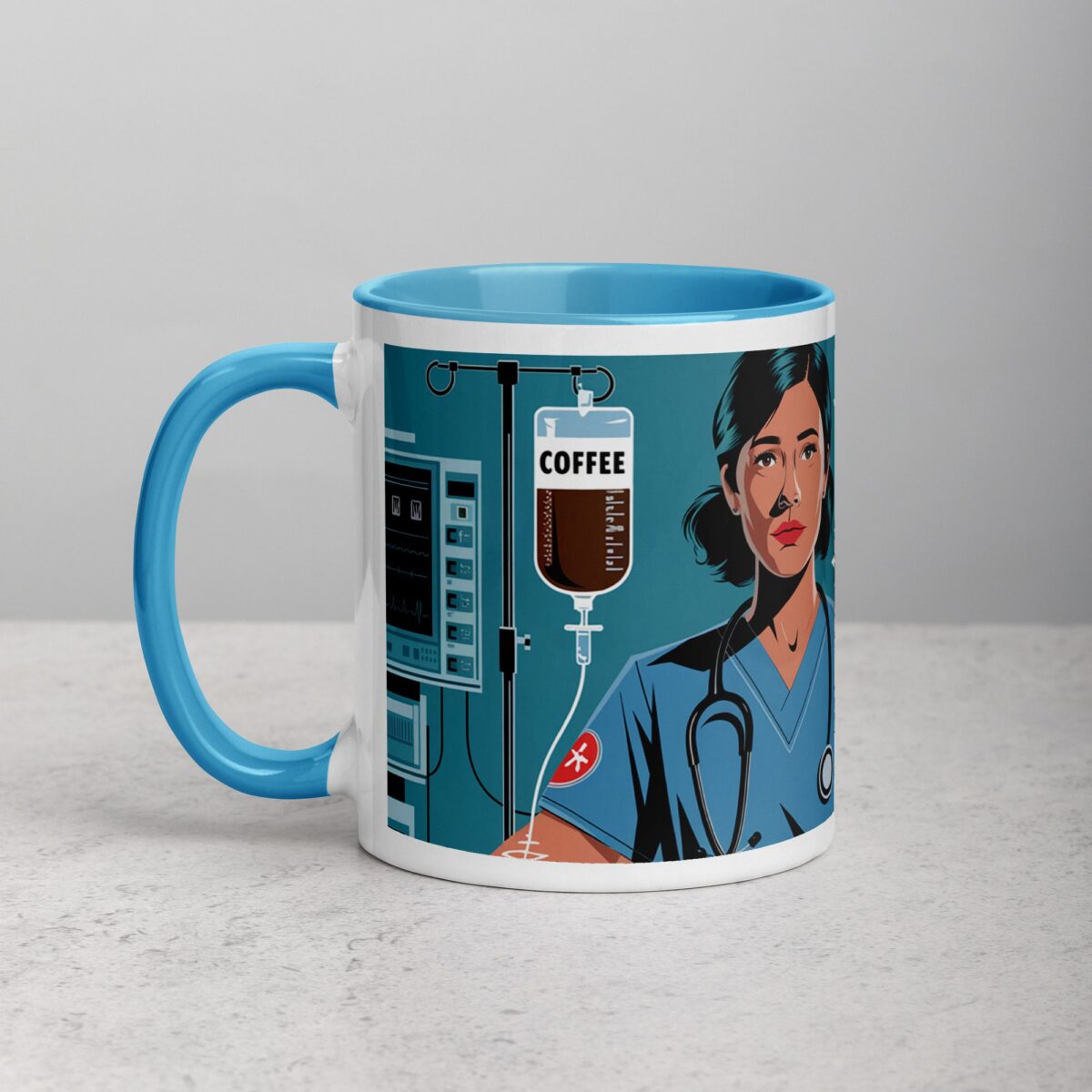 Nurses Need Coffee, Stat! Nurse Mug - Image 14