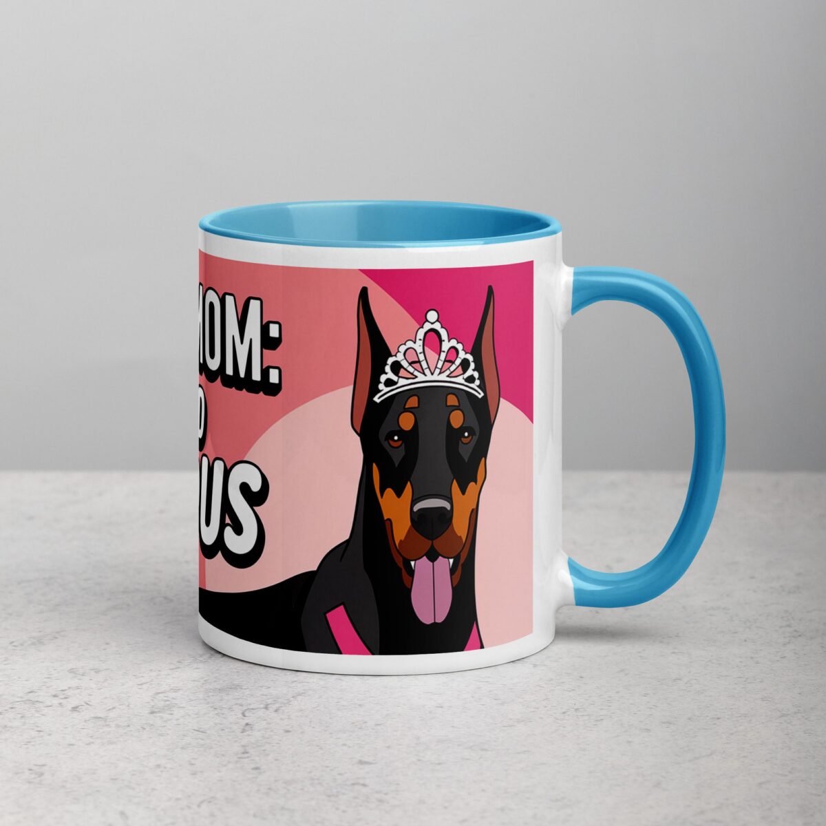 Doberman Mom: Fierce and Fabulous Coffee Mug - Image 16