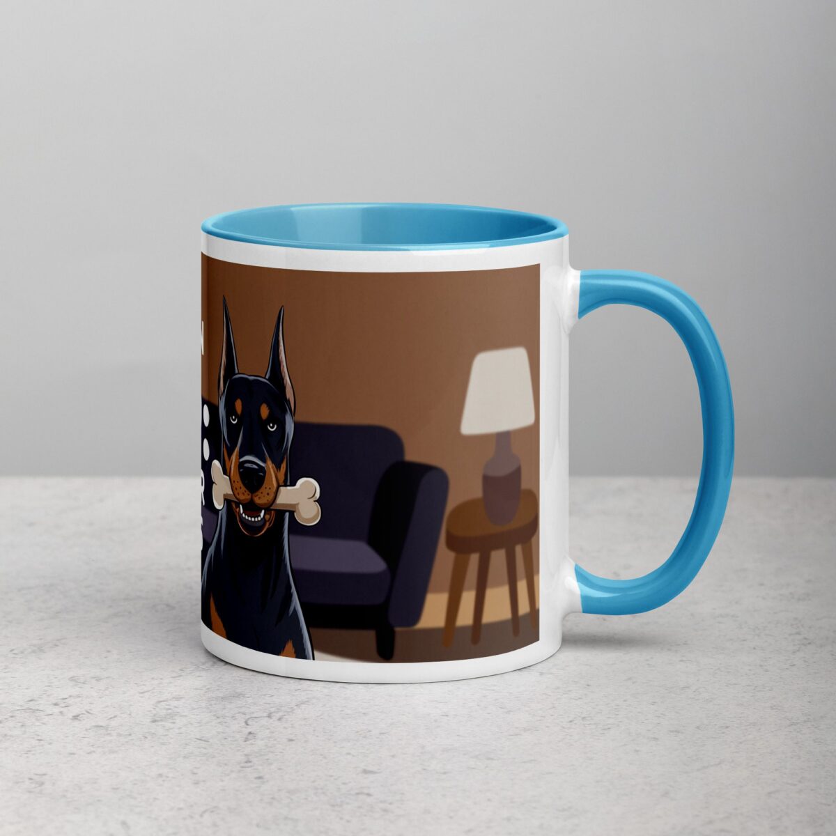 Doberman Dad: Protector of Treats Coffee Mug - Image 15