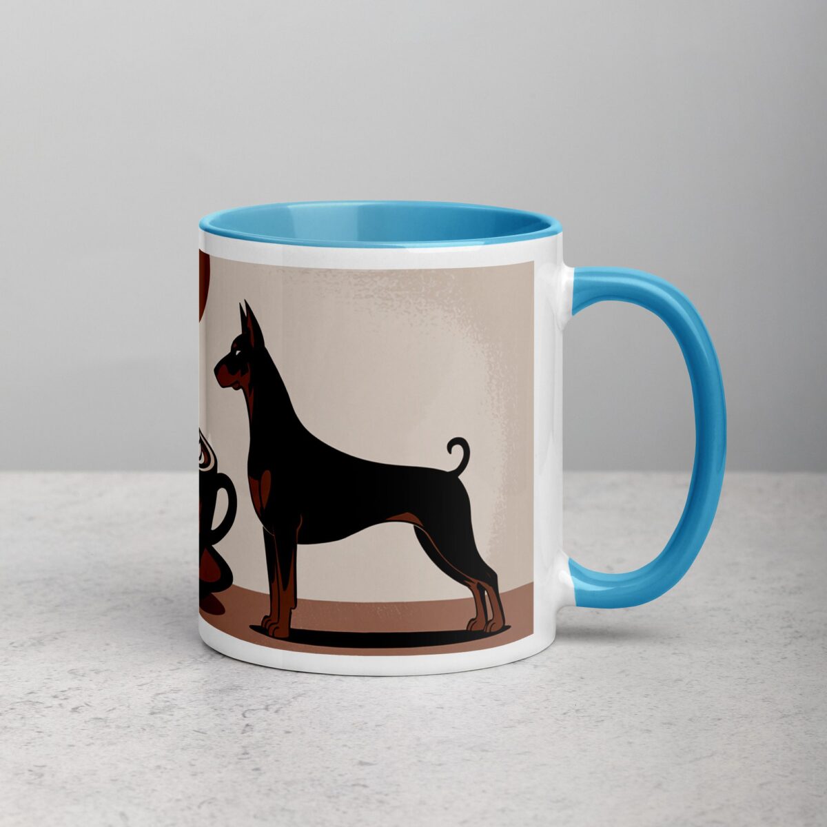Fueled by Coffee and Doberman Love Mug - Image 15