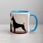 Fueled by Coffee and Doberman Love Mug - Image 15