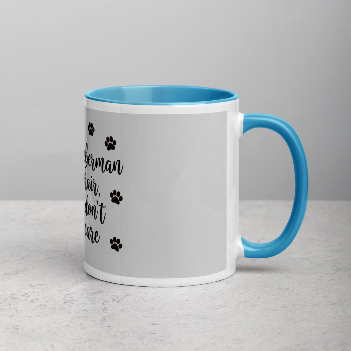 Doberman Hair, Don’t Care Coffee Mug - Image 15