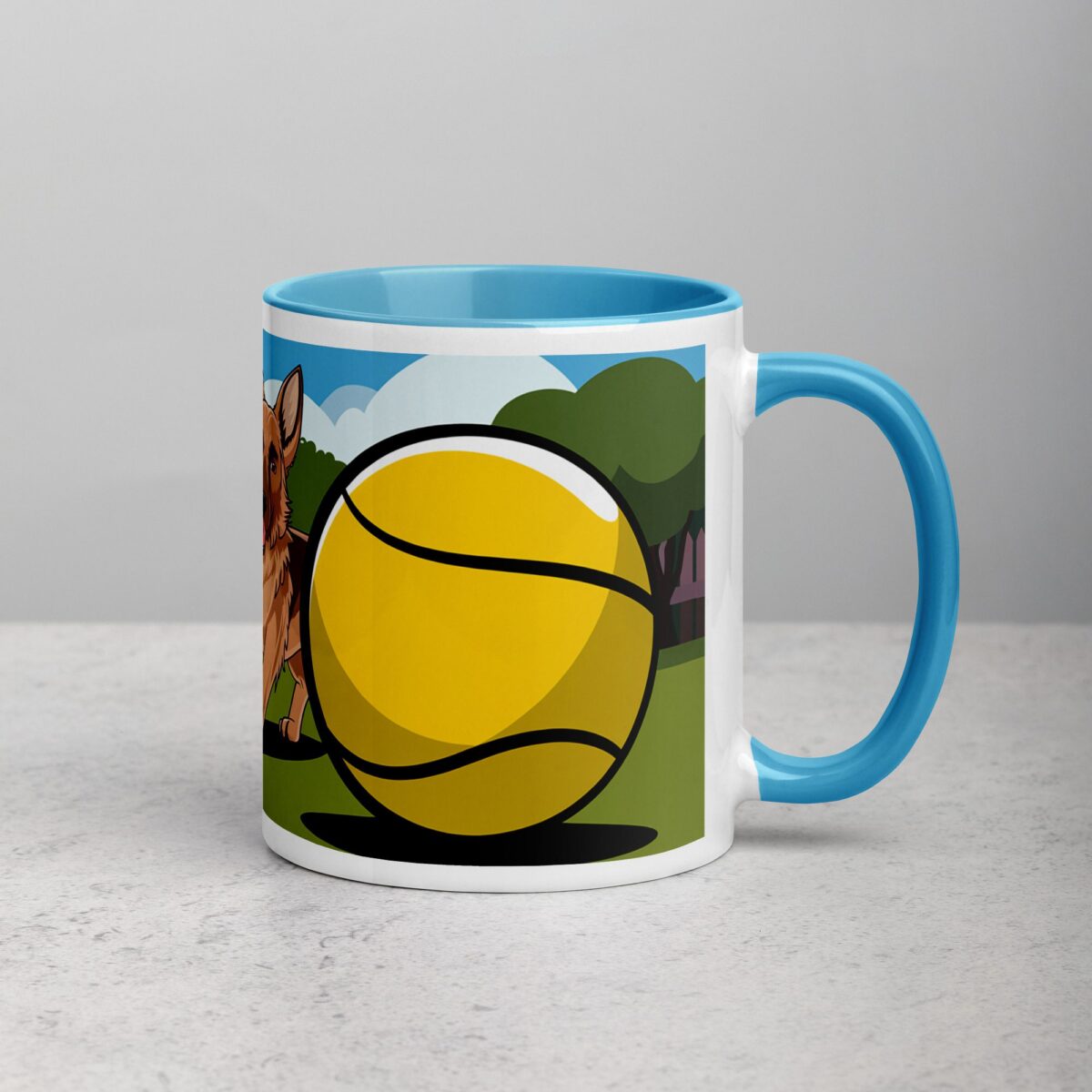 German Shepherd Dad: Chief Ball Thrower Mug - Image 15