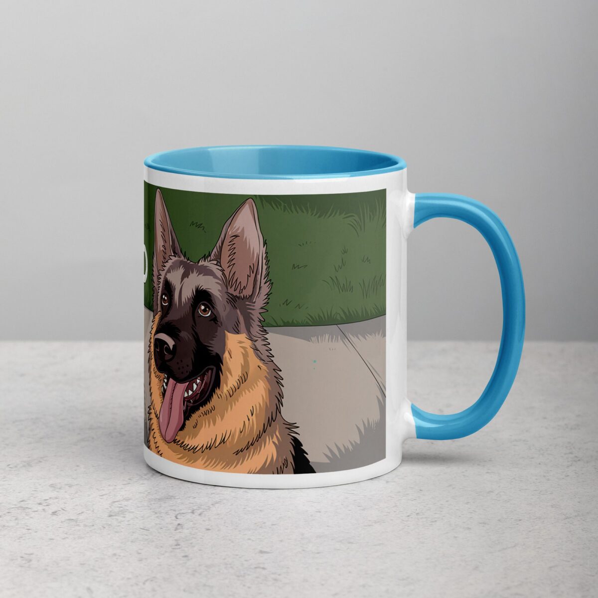 German Shepherd Hair, Don’t Care Coffee Mug - Image 15