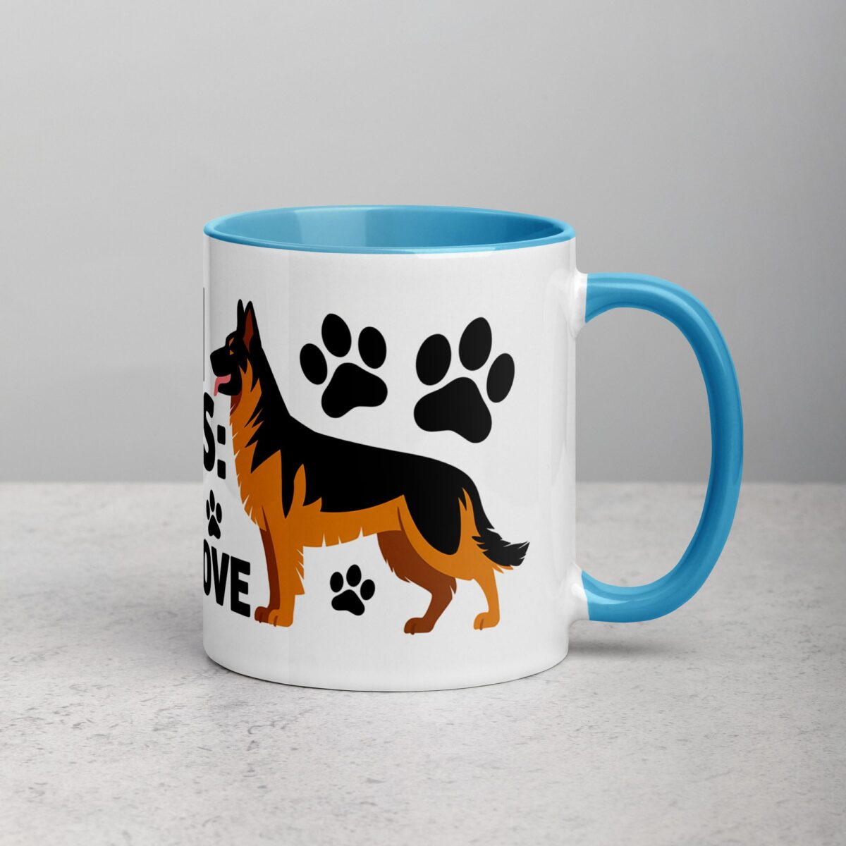 German Shepherds: Strength, Intelligence, Love Mug - Image 15