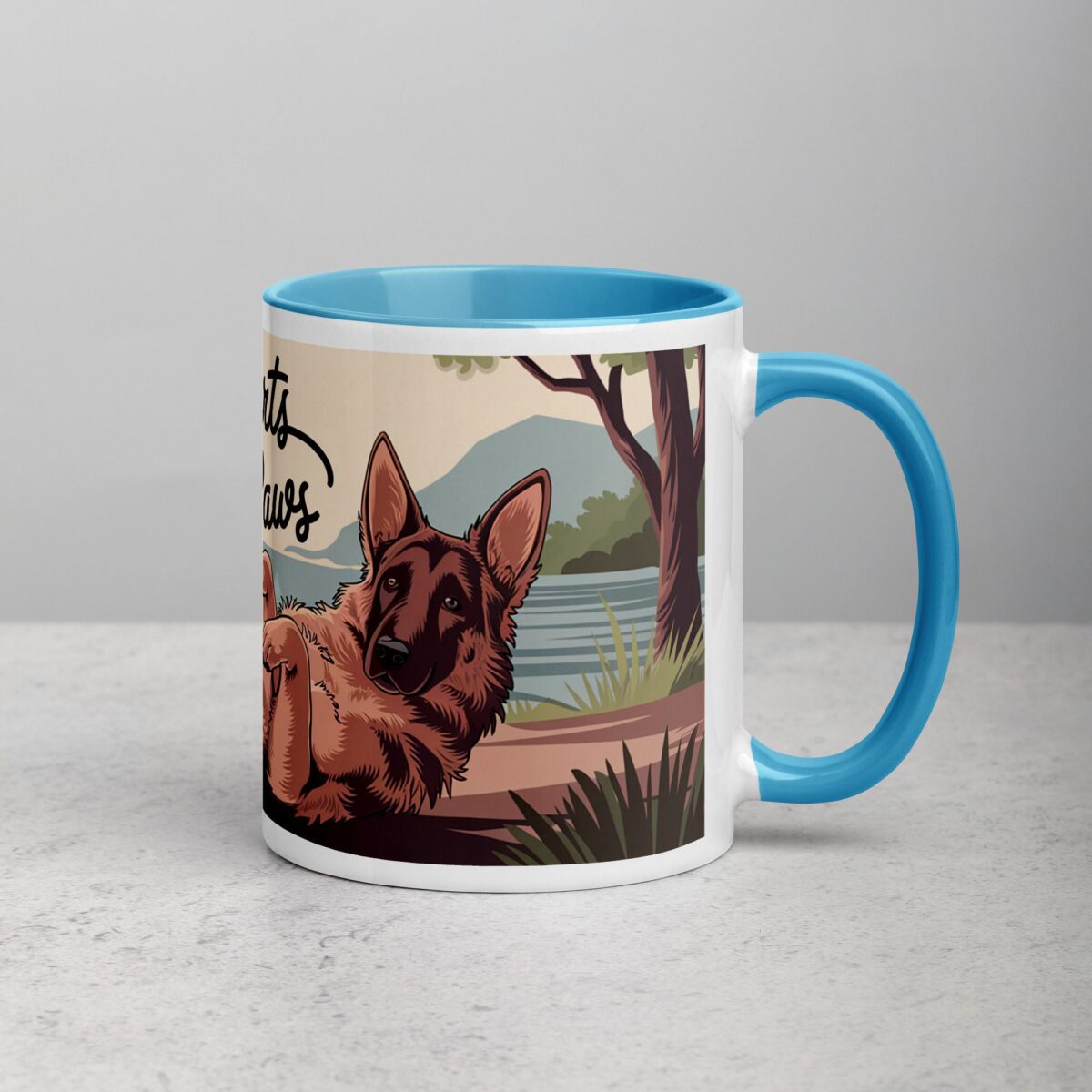 Loyal Hearts Have Four Paws Coffee Mug - Image 15